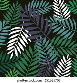 Leaves pattern vector