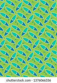 leaves pattern vector background
