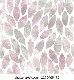 Leaves Pattern. Watercolor leaves seamless vector background, jungle print textured