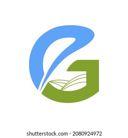 LEAVES AND PLANTS LOGO DESIGN ICON CONCEPT ELEMENT WORK