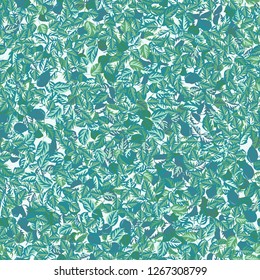 Leaves print. Seamless floral pattern. Plant design for fabric, cloth design, covers, manufacturing, wallpapers, print, gift wrap and scrapbooking.