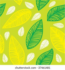 leaves seamless background 2