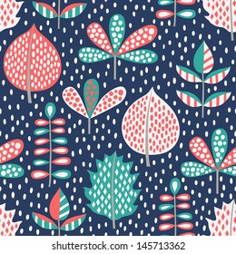 leaves seamless background