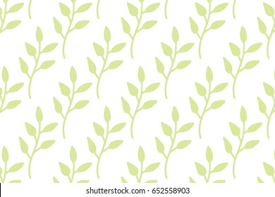 Leaves seamless modern vector clean simple editable pattern