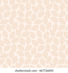 Leaves. Seamless pattern