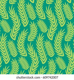 Leaves seamless pattern