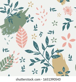 Deja un patrón sin problemas. Cutos decorativos, papel pintado sencillo y único. Bueno para imprimir. Con vector de fondo blanco. Patrón para envolver papel e impresiones de moda. Compatibilidad con vectores CMYK.