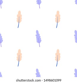 Leaves seamless pattern. Design for fabric, wrapping, textile, wallpaper, apparel.
