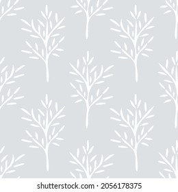 deja un doodle dibujado a mano sin inconvenientes. vector, minimalismo, monocromo. textil, papel de revestimiento de papel tapizado invierno