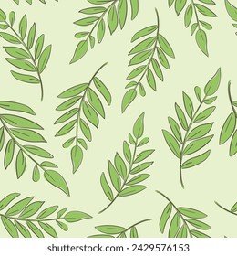 Deja un patrón sin costuras. Fondo floral de vector dibujado a mano. Diseño de estampado para textiles. Estampados de moda primavera verano