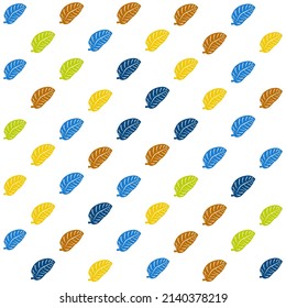 leaves seamless pattern , vector background texutre