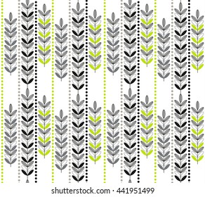 leaves seamless pattern.vector.t textile, fabrics or wallpapers backgrounds