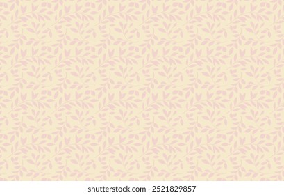 Leaves seamless vector pattern backdrop. Leaf shape pattern wallpaper. Leaf shape elements wrapping paper design. Hand drawn. Simple design for textile, wallpaper, fabric prints or wrapping.
