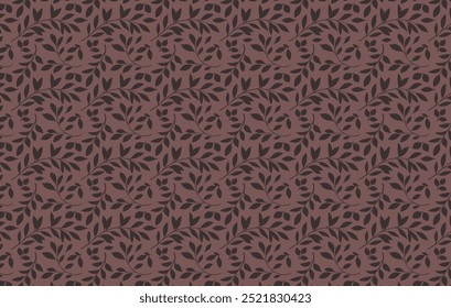 Leaves seamless vector pattern backdrop. Leaf shape pattern wallpaper. Leaf shape elements wrapping paper design. Hand drawn. Simple design for textile, wallpaper, fabric prints or wrapping.

