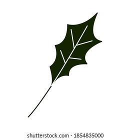 leaves silhouette icon style, leaf botanical natural vector illustration