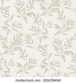 LEaves simple pattern light colors art deco 