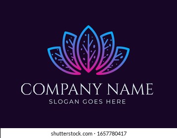 Deja la plantilla de vectores de diseño con logotipo de Spa