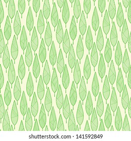 Leaves striped seamless pattern. Seamless pattern can be used for wallpapers, pattern fills, web page backgrounds,surface textures.
