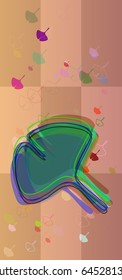 leaves template texture