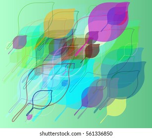 leaves texture idea