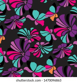 Leaves texture pattern. Ditsy floral background. Liberty style. fabric, covers, manufacturing, wallpapers, print, gift wrap.