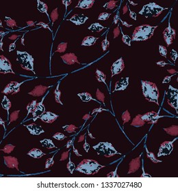 Leaves texture pattern. floral background.