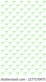 Leaves texture vector illustration, seamless, endless background