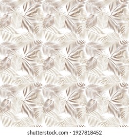 The leaves of the two colors are seamless vector pattern design