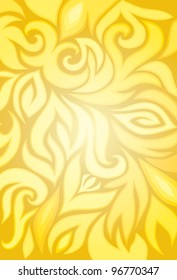 leaves vector background