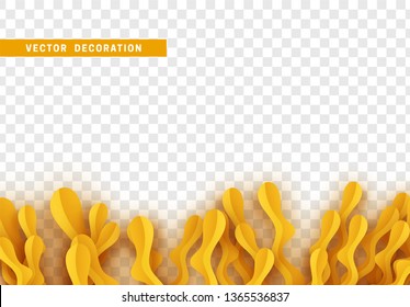 Leaves vector background. foliage isolated. leaf pattern