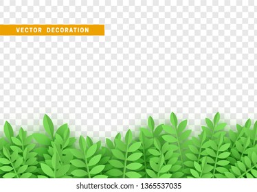 Leaves vector background. foliage isolated. leaf pattern