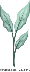 leaves, vector, design, illustration, graphic