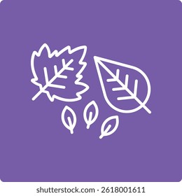 Leaves vector icon. Can be used for printing, mobile and web applications.