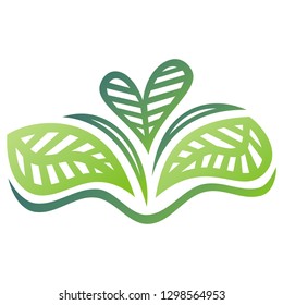 Leaves. Vector illustration