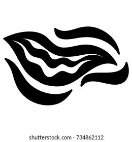 Leaves. Vector illustration.