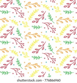 leaves vector illustration