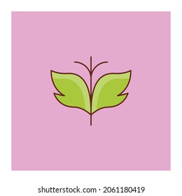 deja la ilustración Vector en un fondo transparente. Símbolos de calidad superior.Icono de color plano de línea vectorial para el concepto y el diseño gráfico.