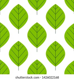 Leaves vector illustration pattern. Pattern leaf, leaves, floral pattern simple ornament of textile, fabric, paper, wrapping. Vector EPS 10