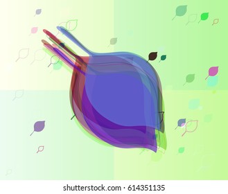 leaves vector pattern