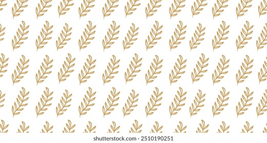 leaves vector pattern background. aesthetic leaf seamless pattern. leaves pattern background. seamless patterns with leaves.