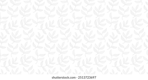 leaves vector pattern background. aesthetic leaf seamless pattern. leaves pattern background. seamless patterns with leaves.