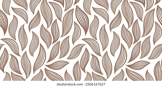 leaves vector pattern background. Green leaf seamless pattern. leaves pattern background. seamless patterns with green leaves.
