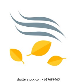 Leaves in Wind