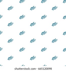 Leaves in the wind, seamless pattern 
