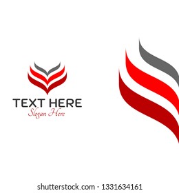 Leaves Wings Logo