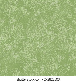 Leaves,flowers hand drawn grunge background seamless pattern. Vector