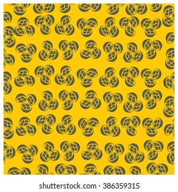 Leaves,fruits and Flowers seamless pattern