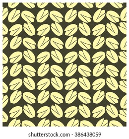 Leaves,fruits and Flowers seamless pattern