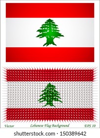 lebanese flag background