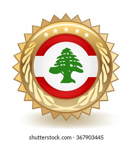 Lebanon Badge